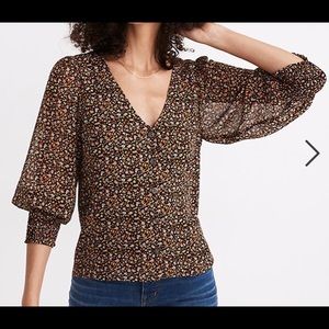 Paisley Print Blouse